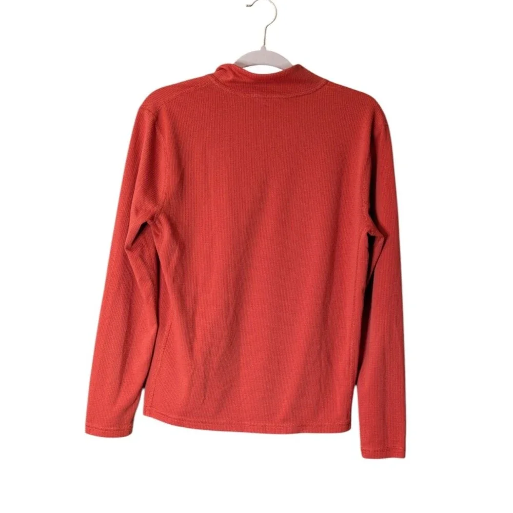 J.Crew Half-zip Waffle top BE306 Performance Henley size Small pullover sporty